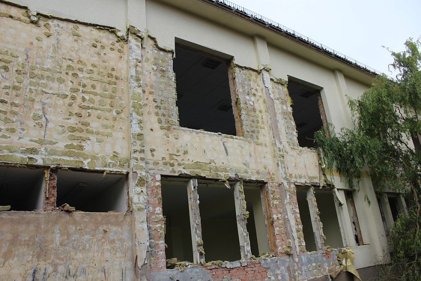 Offizieller Start Abriss Franzbergschule