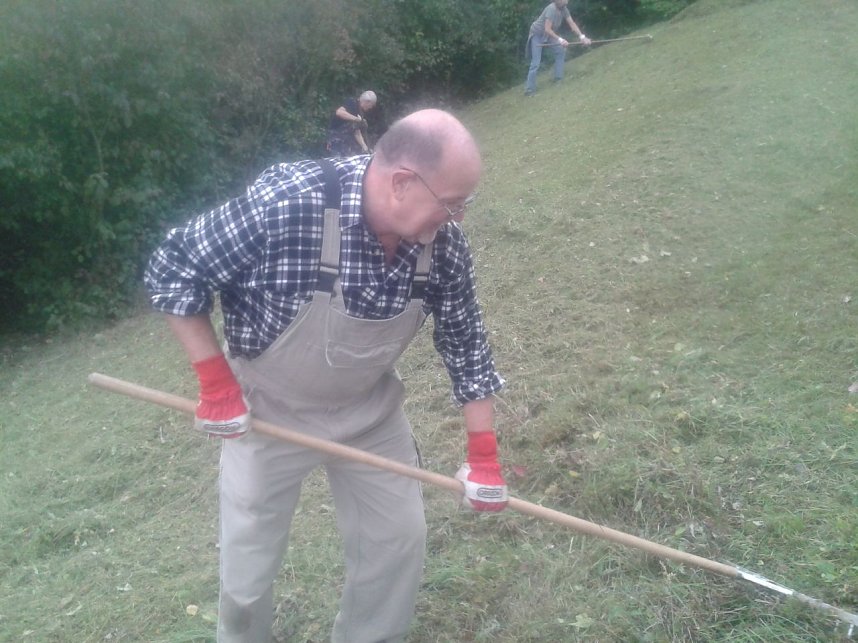 Mahd gegen den Gipsabbau