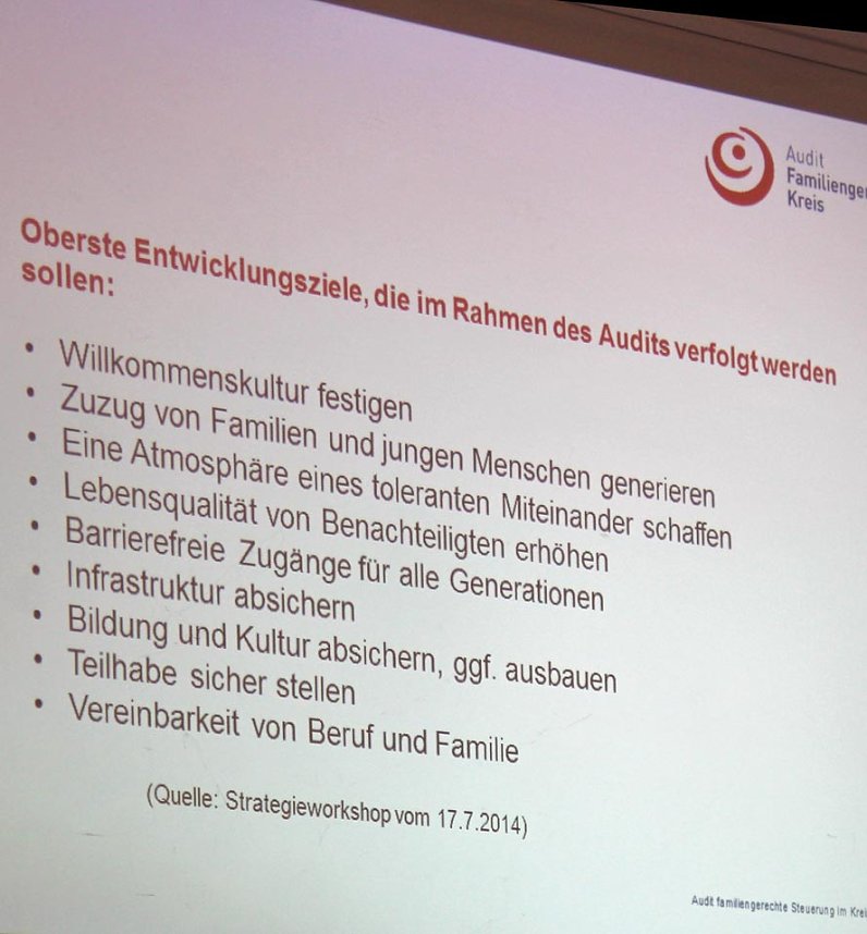 Erste Regionalkonferenz zu Familien