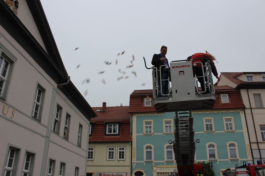 Nach Umzug Rathaus gest&uuml;rmt