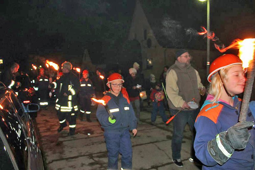 Martinsfeier mit Umzug
