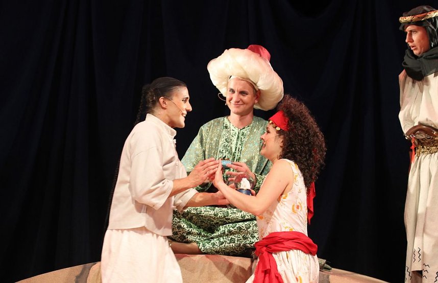 Aladin und die Wunderlampe in der Premiere