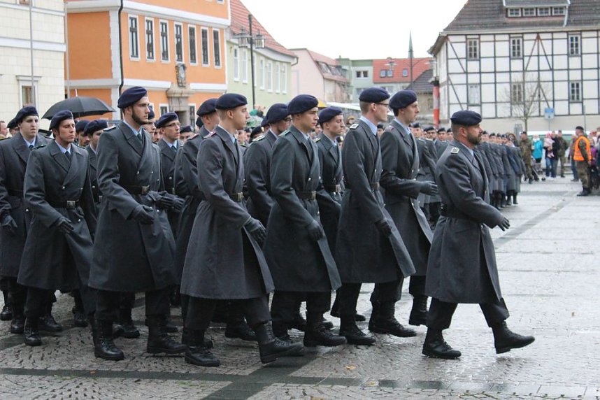 &Ouml;ffentliche Vereidigung in Sondershausen