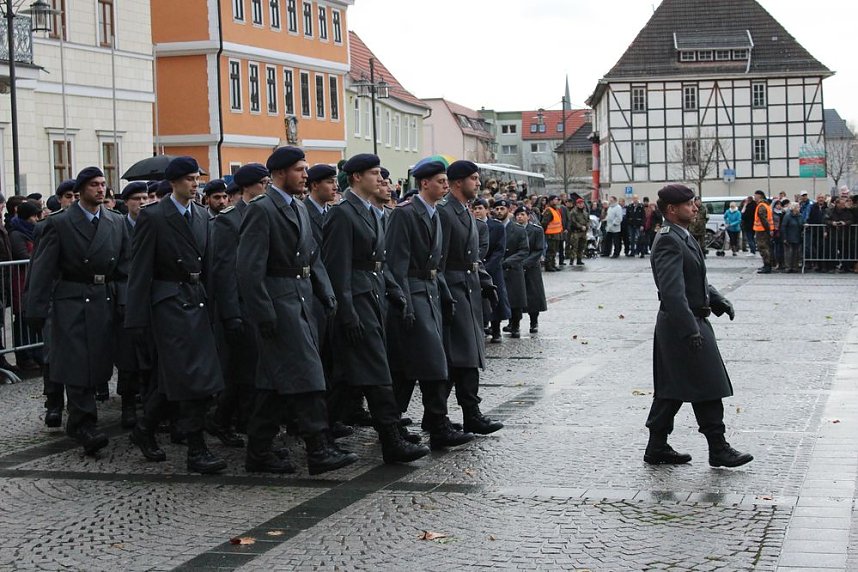 &Ouml;ffentliche Vereidigung in Sondershausen