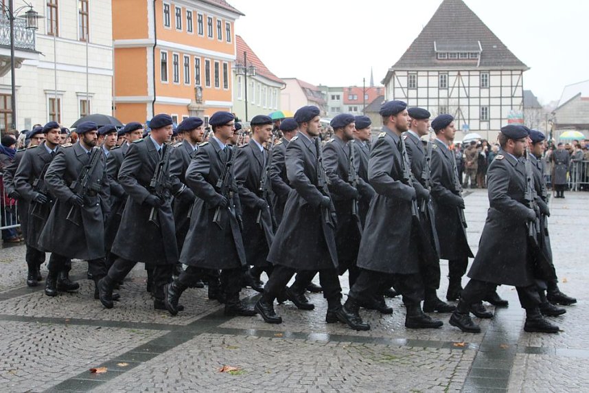 &Ouml;ffentliche Vereidigung in Sondershausen