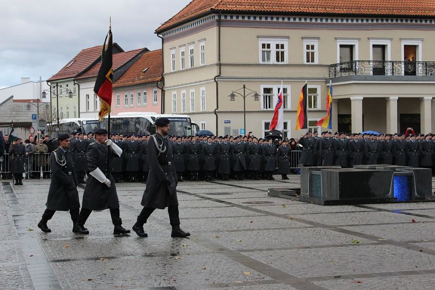 &Ouml;ffentliche Vereidigung in Sondershausen