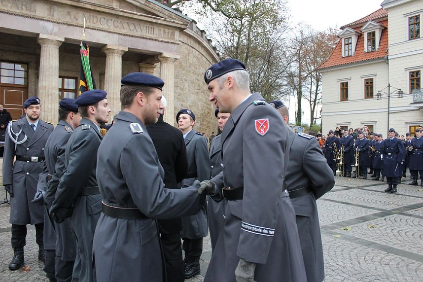 &Ouml;ffentliche Vereidigung in Sondershausen
