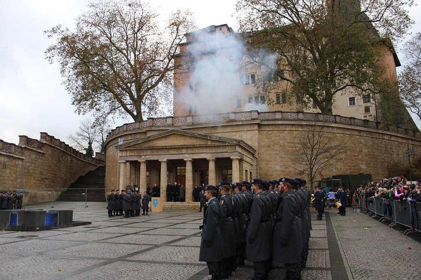 &Ouml;ffentliche Vereidigung in Sondershausen