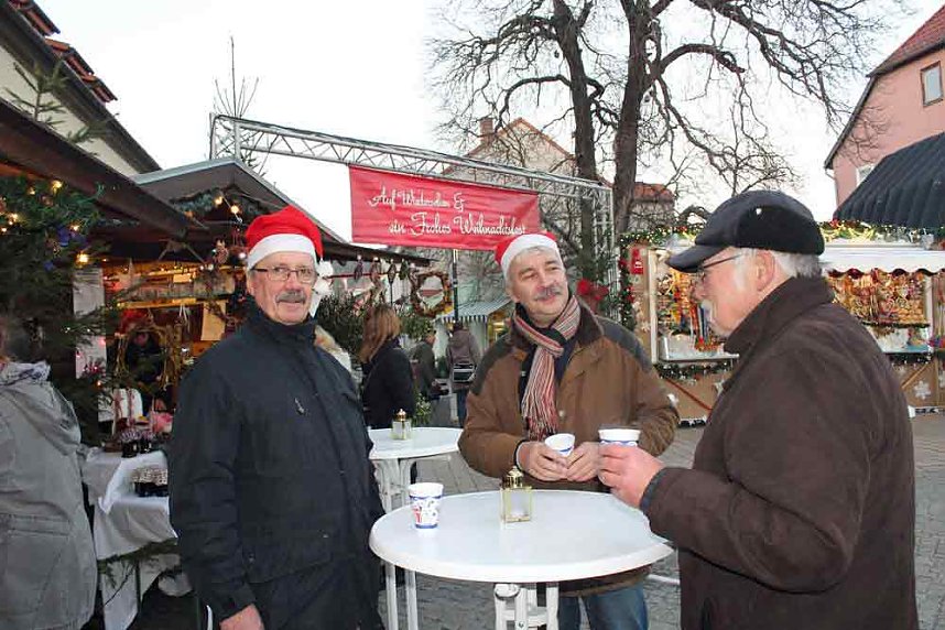 Weihnachtsmarkt Bad Frankenhausen er&ouml;ffnet