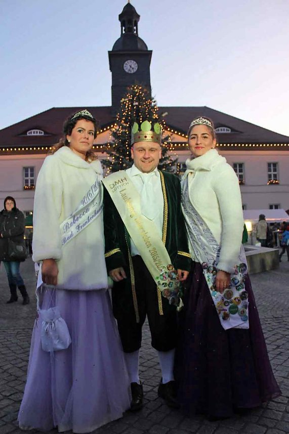 Weihnachtsmarkt Bad Frankenhausen er&ouml;ffnet