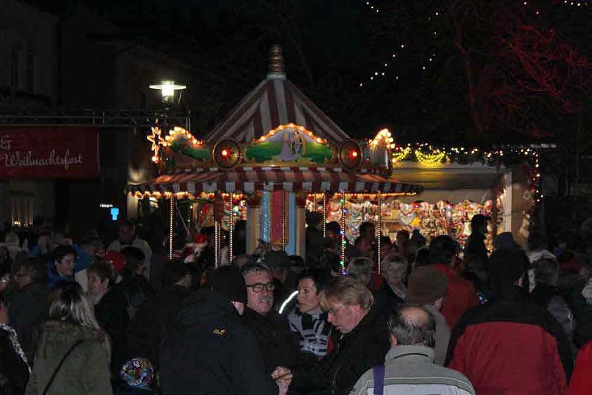 Weihnachtsmarkt Bad Frankenhausen er&ouml;ffnet