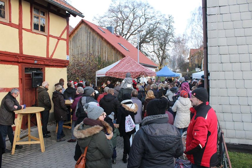 Der Weihnachtsmann kam nach Jechaburg