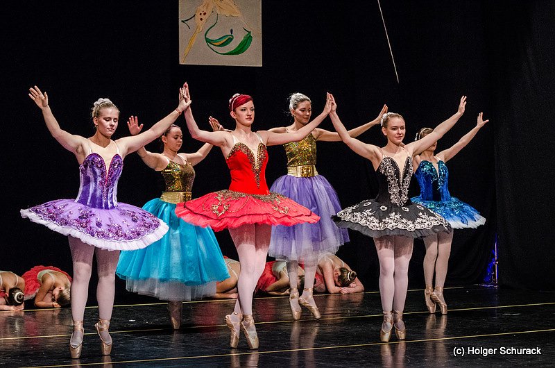 Die Sch&ouml;ne und das Biest ein Ballettm&auml;rchen.