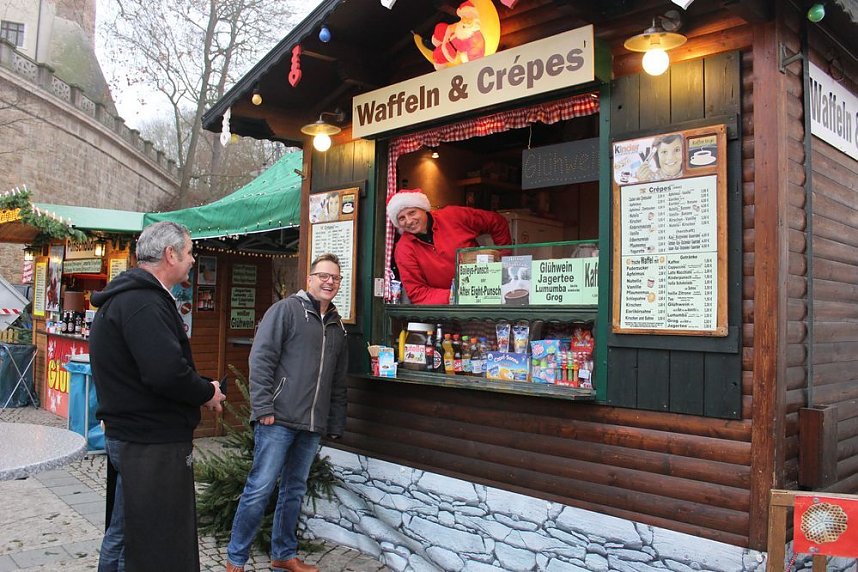 Weihnachtsmarkt Sondershausen er&ouml;ffnet
