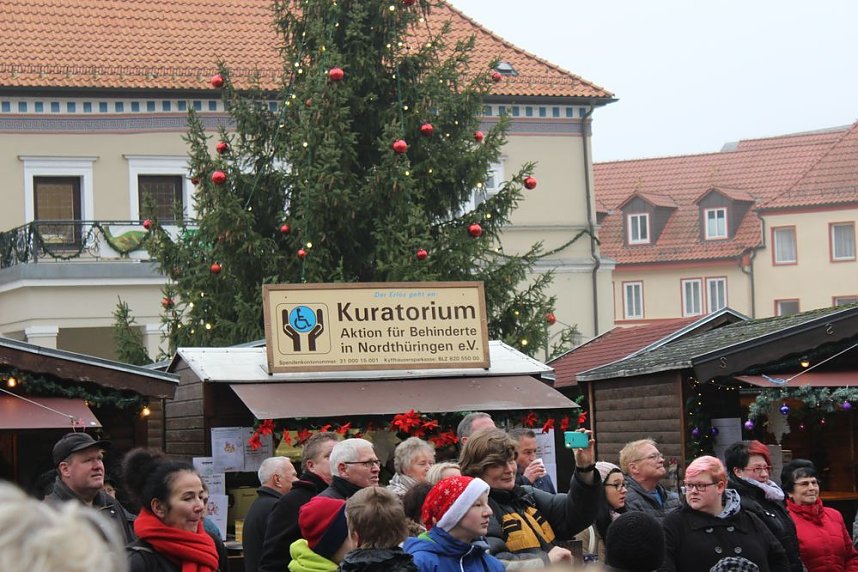 Weihnachtsmarkt Sondershausen er&ouml;ffnet
