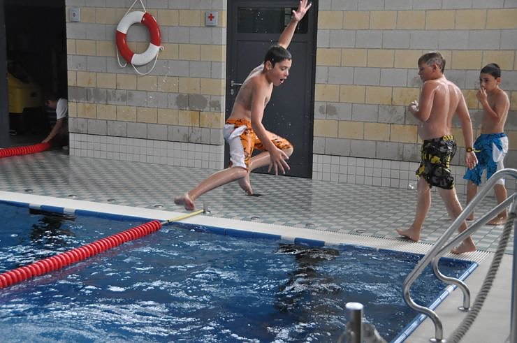 Schulanfangsparty im Badehaus