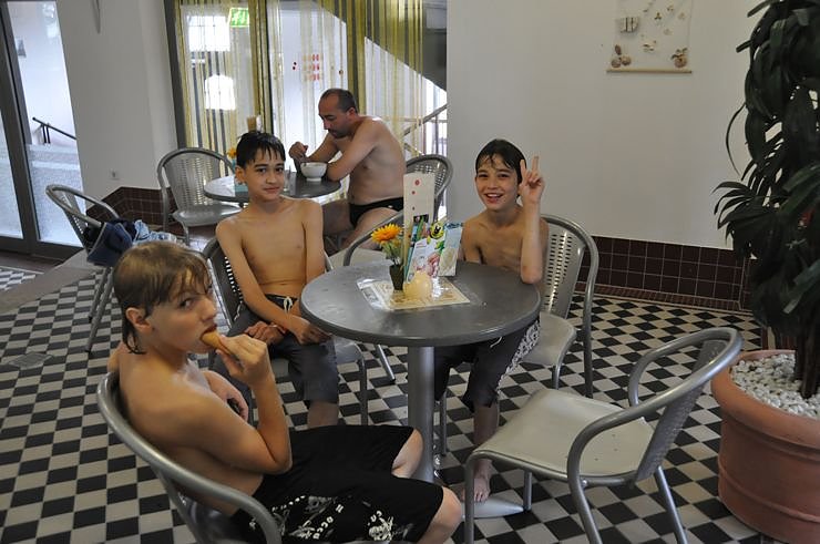 Schulanfangsparty im Badehaus