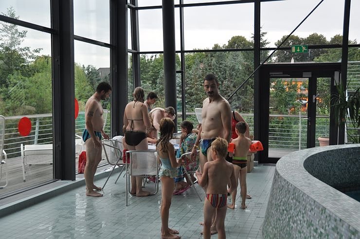 Schulanfangsparty im Badehaus