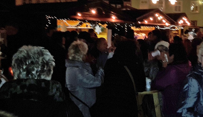 Weihnachtsmarkt gut besucht, aber...?