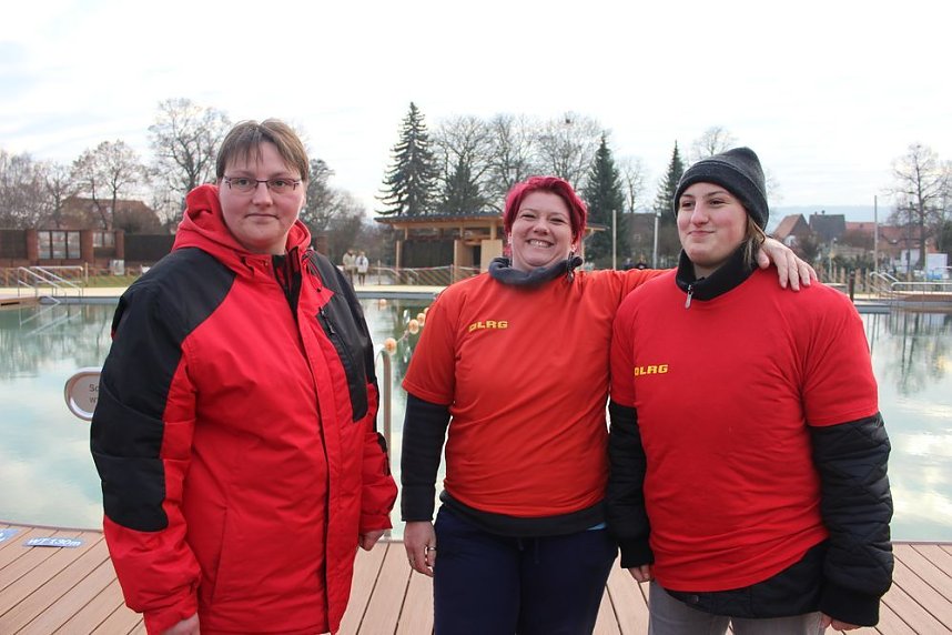 Besuchermagnet Eisbaden