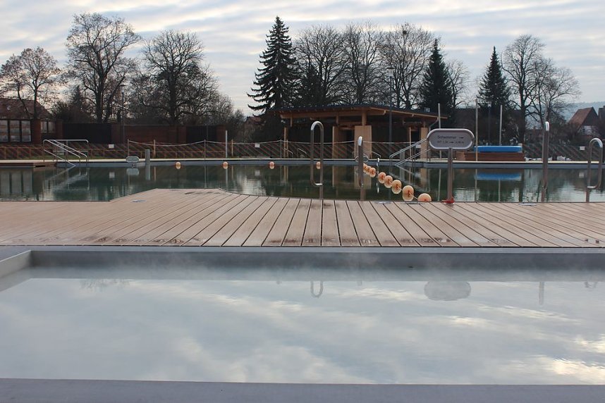 Besuchermagnet Eisbaden