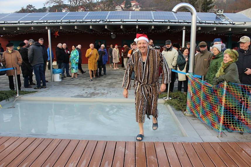 Besuchermagnet Eisbaden