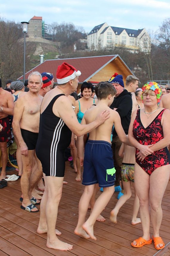 Besuchermagnet Eisbaden