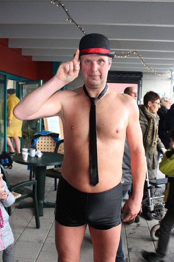 Besuchermagnet Eisbaden