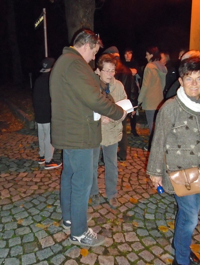 1. Geschichtliche Nachtf&uuml;hrung durch Etzleben