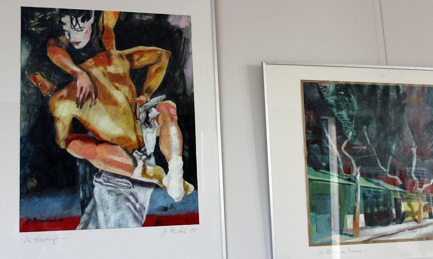 Nordh&auml;user Maler im Kulturcaf&eacute;