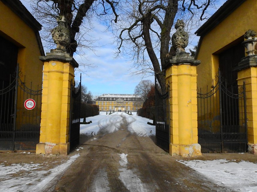 Peter Blei unterwegs - Schloss Mosigkau