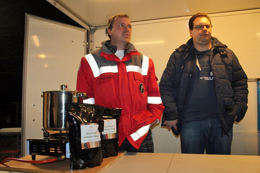 Mobile Schnell-Versorgungseinheit vorgestellt