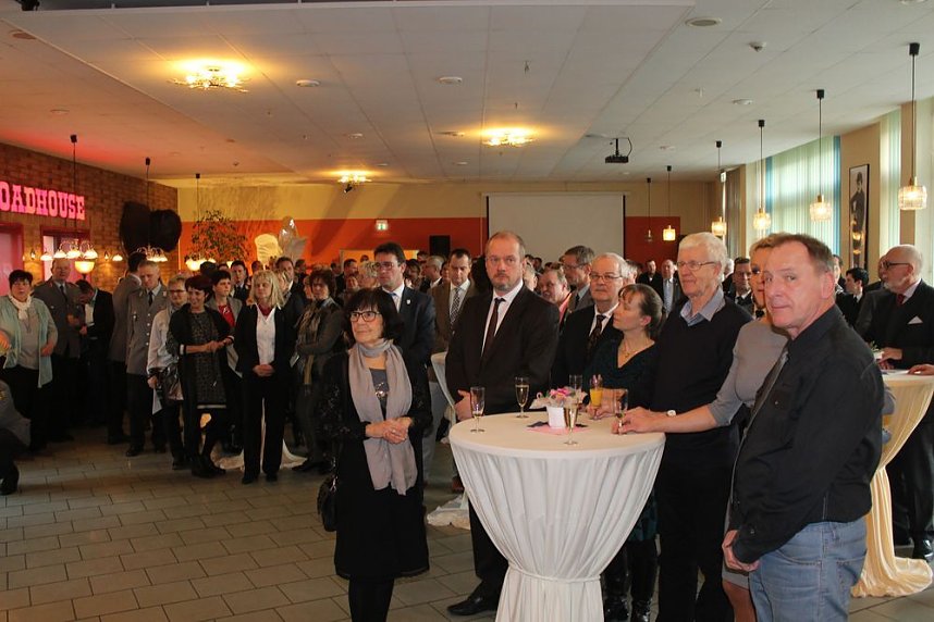 Mit dem "Mammut zum Neujahrsempfang