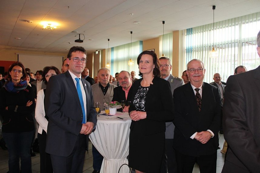 Mit dem "Mammut zum Neujahrsempfang