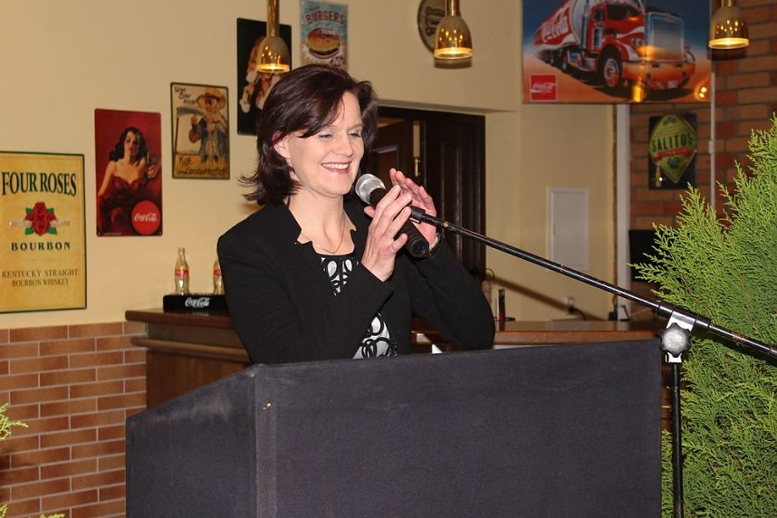 Mit dem "Mammut zum Neujahrsempfang