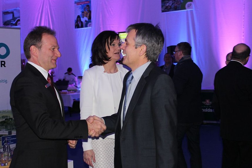 Wer ist denn beim Neujahrsempfang so dabei?