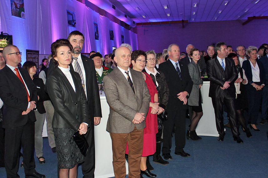 Massenandrang beim Neujahrsempfang