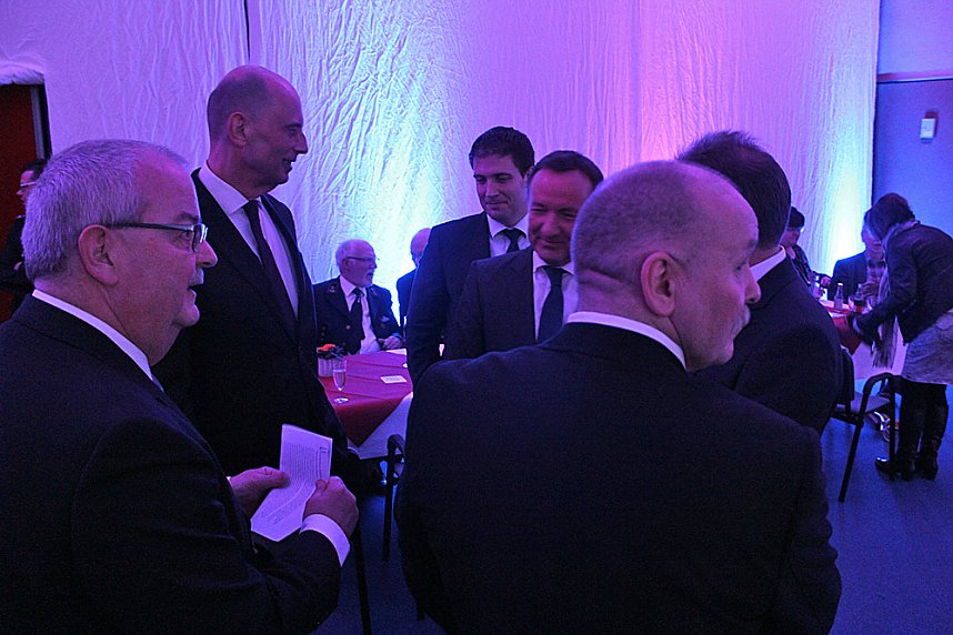 Massenandrang beim Neujahrsempfang