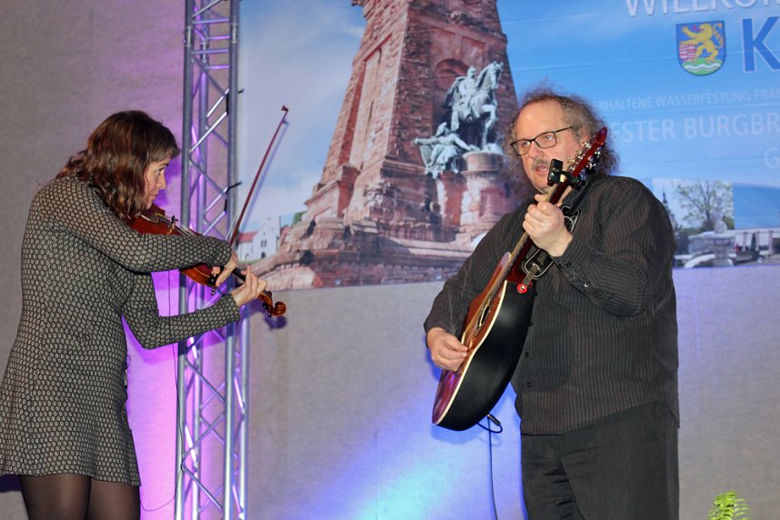 Massenandrang beim Neujahrsempfang
