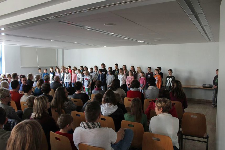 Ansturm bei der &Ouml;stertalschule
