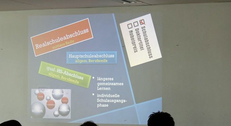 Ansturm bei der &Ouml;stertalschule