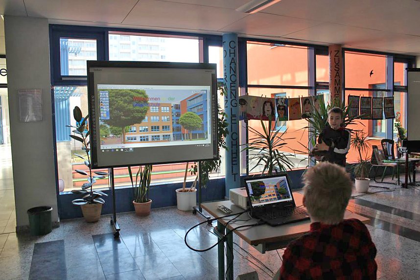 Ansturm bei der &Ouml;stertalschule