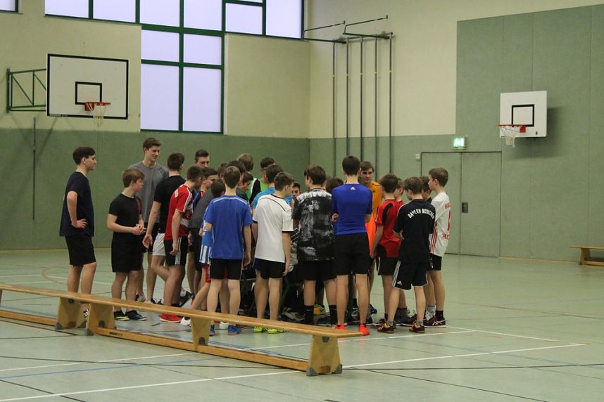 Hochsprung mit Musik