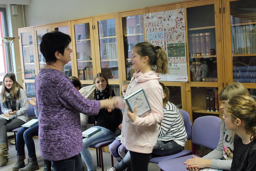 Vorlesewettbewerb im Kreis gewonnen