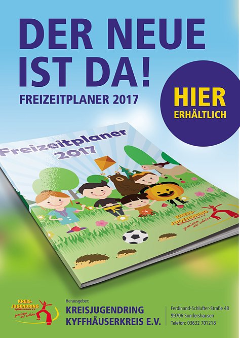 Der neue Freizeitplaner ist da!