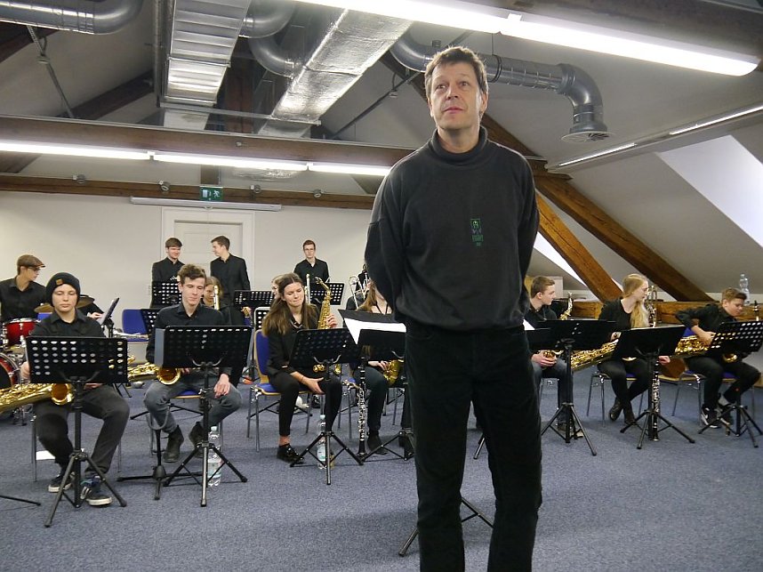 Landesjugendbigband im Workshop