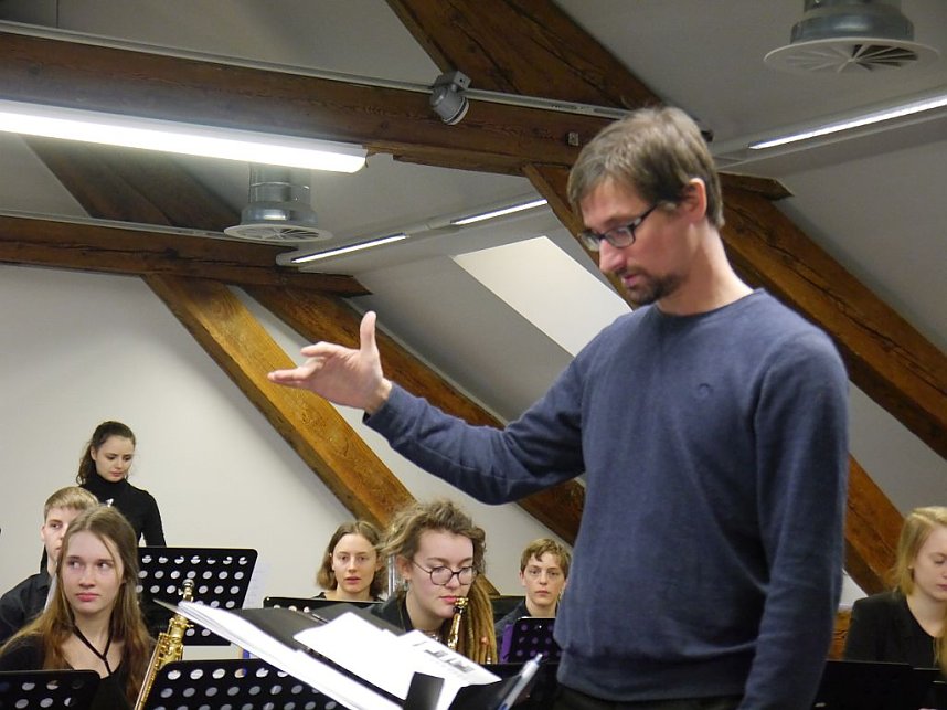 Landesjugendbigband im Workshop