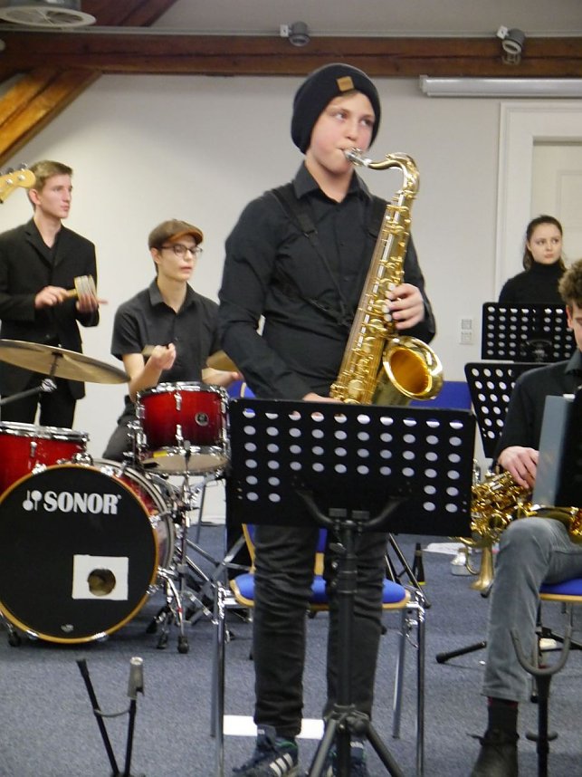 Landesjugendbigband im Workshop