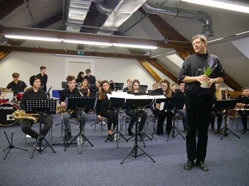 Landesjugendbigband im Workshop
