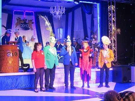 Seit 65 Jahren in Narrenhand, unser Blau-Wei&szlig;es Bebraland